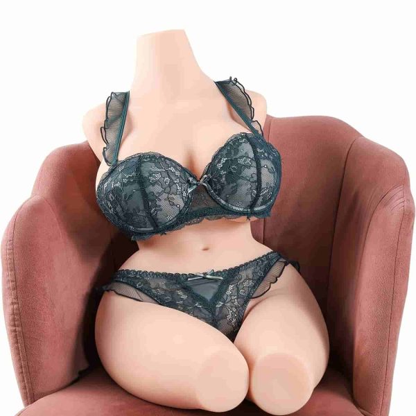 Sex dolls with realistic-feeling breasts and vaginas in various skin tones